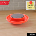 Red Board Magnets Circular Plastic Buttons (1 Pc)