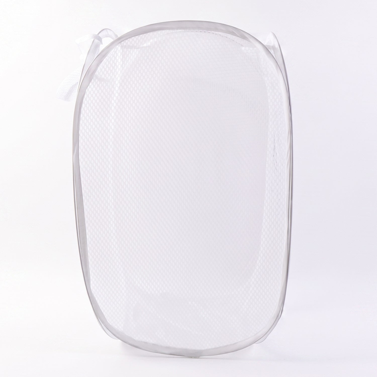 Foldable Mesh Laundry Bag Hamper (1 Pc 32x56 Cm)