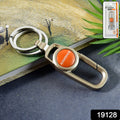 Premium Metal Keychain Carabiner Clip Hook With Dual Key Rings (1 Pc)