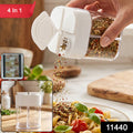 4 Compartment Kitchen Storage Container (1 Pc)