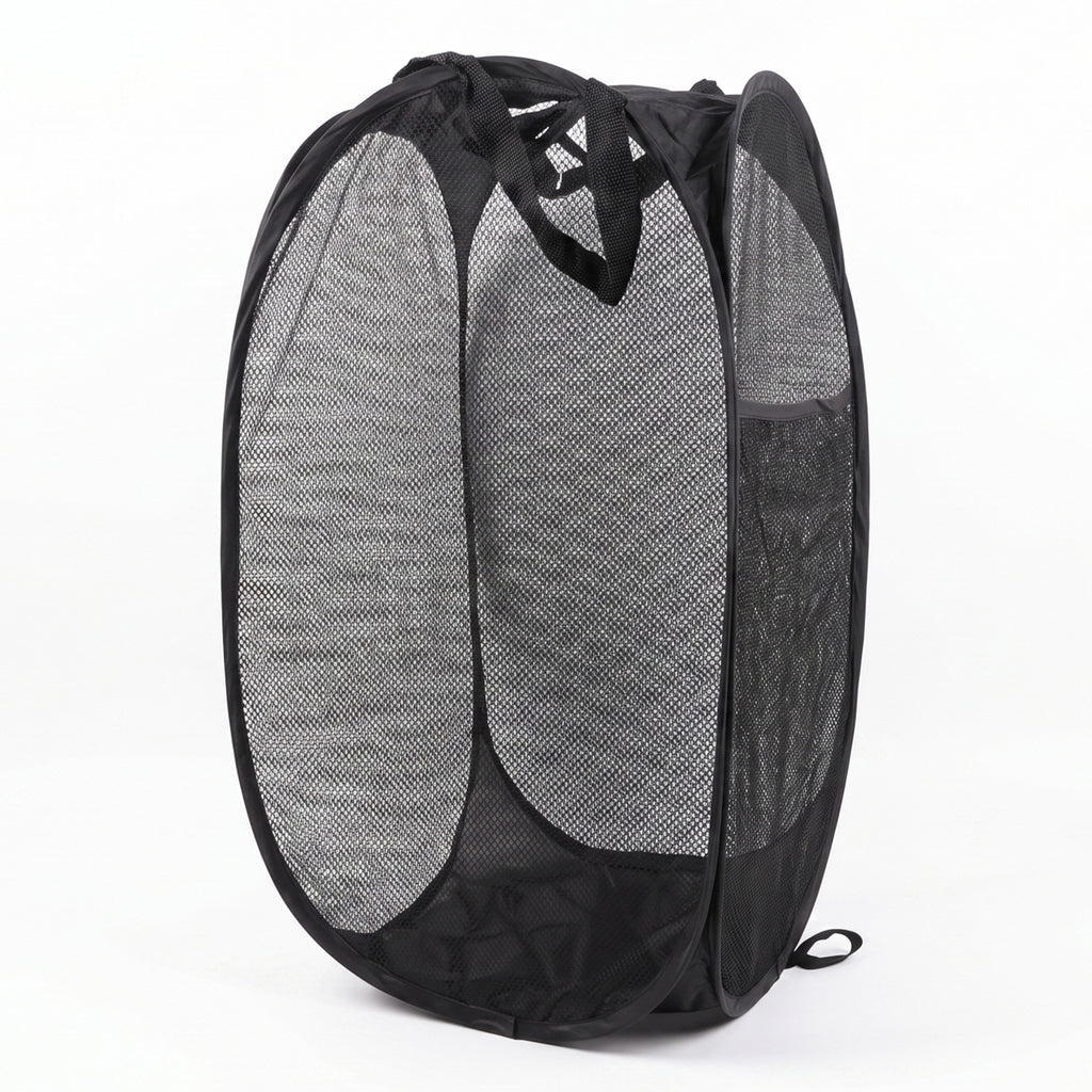Foldable Mesh Laundry Bag Hamper (1 Pc 61x35x35 Cm)