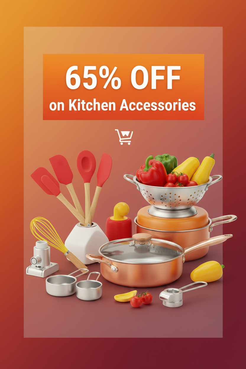 Kitchen Accessories Banner