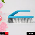 7527 Multipurpose Durable Cleaning Brush With Handle For Clothes Laundry Floor Tiles At Home Kitchen Sink Wet And Dry Wash Cloth Spotting Washing Scrubbing Brush.