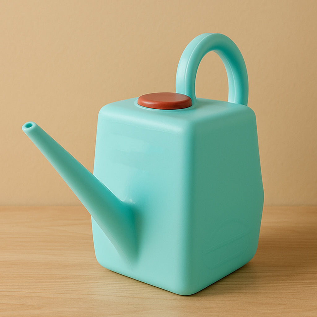 2 Litre Heavy-duty Plastic Gardening Watering Can With Long Spout  Ergonomic Handle